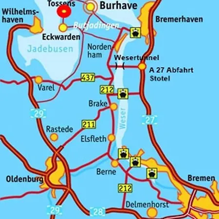 Nordsee, Deichlaeufer Отель